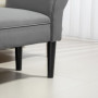 Sittbänk - Sängbänk Robust Konstruktion 102 x 36 x 51 cm, Grå Linne