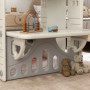 Lekstuga Inomhus Serveringsstation 108 x 80 x 111 cm, Kräm