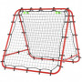 Football Rebounder Justerbar Metallram 100 x 95 cm Röd