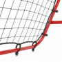 Football Rebounder Justerbar Metallram 100 x 95 cm Röd