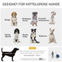 Cykelvagn till Hund 20 kg Universalkoppling Metall Blå Svart