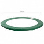 Trampoline Kantskydd Ø 244 cm Grön