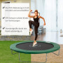 Trampoline Kantskydd Ø 244 cm Grön
