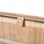 Tvättkorg med Lock och Påse 72L 40 x 30 x 60 cm