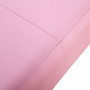 Barnfåtölj med Fotpall Rosa Läder 83 x 42 x 41 cm