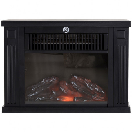 Mini Elektrisk Kamin med Justerbar Värme – 600W/1200W