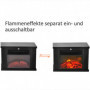 Mini Elektrisk Kamin med Justerbar Värme – 600W/1200W