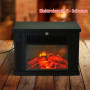 Mini Elektrisk Kamin med Justerbar Värme – 600W/1200W