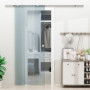 Glas Skjutdörr Matt 775 x 2050 mm med Installations kit