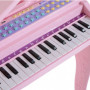 Piano för Barn MP3 USB med pall 37 Nycklar Rosa