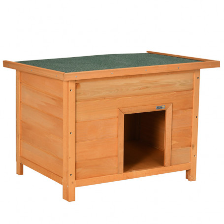 Utomhus Hundkoja i Trä 82 x 58 x 58 cm
