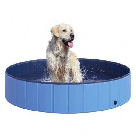 Hundpool Hopfällbart Ø140 x H30 cm
