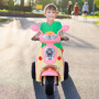 Elmotorcykel för Barn Trehjuling 108 x 51 x 75 cm Rosa Gul