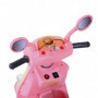 Elmotorcykel för Barn Trehjuling 108 x 51 x 75 cm Rosa Gul
