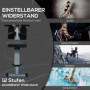 Roddmaskin med LCD Fitnessapparat Stål 130 x 47,5 x 67 cm