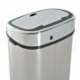 Automatisk Soptunna med Sensor Stål Silver 68 L