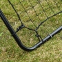 Baseball Rebounder Metallram 75 x 126 cm, Svart