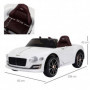 Elbil för Barn Bentley GT med Fjärrkontroll Vit