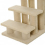Djurtrappa 4 Steg Beige 63,5 x 43 x 60 cm