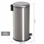 Rund Soptunna 30 L med Fotpedal