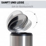 Rund Soptunna 30 L med Fotpedal