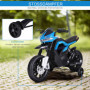 Elmotorcykel med Stödhjul för Barn 3-6 år 105 x 52,3 x 62,3 cm Blå