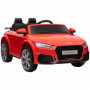 Elbil för 2 Barn med Fjärrkontroll Audi TT RS Roadster, 3 km/h Röd