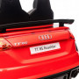 Elbil för 2 Barn med Fjärrkontroll Audi TT RS Roadster, 3 km/h Röd