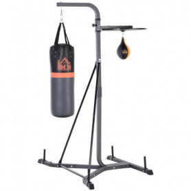 2-i-1 Fristående Boxningsstation med 20 kg boxningssäck och boxning...