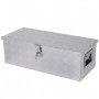 Utrustningslåda med Lås med Bärhandtag Aluminium 76 x 33 x 25 cm