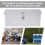 Utrustningslåda med Lås med Bärhandtag Aluminium 76 x 33 x 25 cm