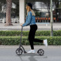 Sparkcykel Hopfällbar Höj- och Sänkbar Svart