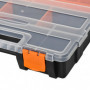Verktygslåda Set Smådelar Sortering 28,7 x 22,5 x 5,5 cm Orange - Svart