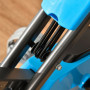 Motionscykel Sittande med Magnetiskt Motstånd Fällbar Blå