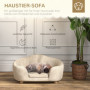 Hundsoffa - Kattsoffa Tvättbart Gräddvit 70 x 47 x 30 cm