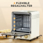 Miniugn / Pizzaugn 15 L 1000 W Krämvit