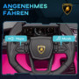 Elbil för barn Lamborghini, 3-5 år, mjuk körning, med Fjärrkontroll...