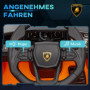 Elbil för Barn Lamborghini, 3-5 år, mjuk körning, med Fjärrkontroll...