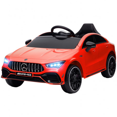 Ebil för Barn Mercedes-AMG CLA 45 med Fjärrkontroll Röd
