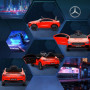 Ebil för Barn Mercedes-AMG CLA 45 med Fjärrkontroll Röd