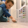 Leksaksbilar Förvaring - Resväska med hylla för 46 Leksaksbilar - T...