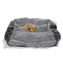 Hund-/kattsäng Mjul Grå 60 x 45 cm