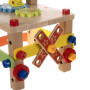 Trä Verkstadsstol Verktyg för barn - XXL DIY Kit - Trästol för självmontaring  29 x 17 x 17 cm