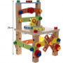 Trä Verkstadsstol Verktyg för barn - XXL DIY Kit - Trästol för självmontaring  29 x 17 x 17 cm