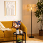 Golvlampa Natur Metall "Caly"  H.150 cm