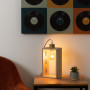 Bordslampa Natur Trä "Iwata" H.28 cm