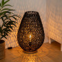 Bordslampa Svart "Etel" H.55 cm