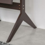 Golvspegel Upphöjda fötter med Lutning 47 x 46 x 148 cm Brun Trä Ram