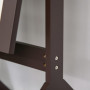 Golvspegel Upphöjda fötter med Lutning 47 x 46 x 148 cm Brun Trä Ram