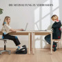 Ergonomisk Fotstöd Till kontor 6 höjdinställningar Massagestrukture...